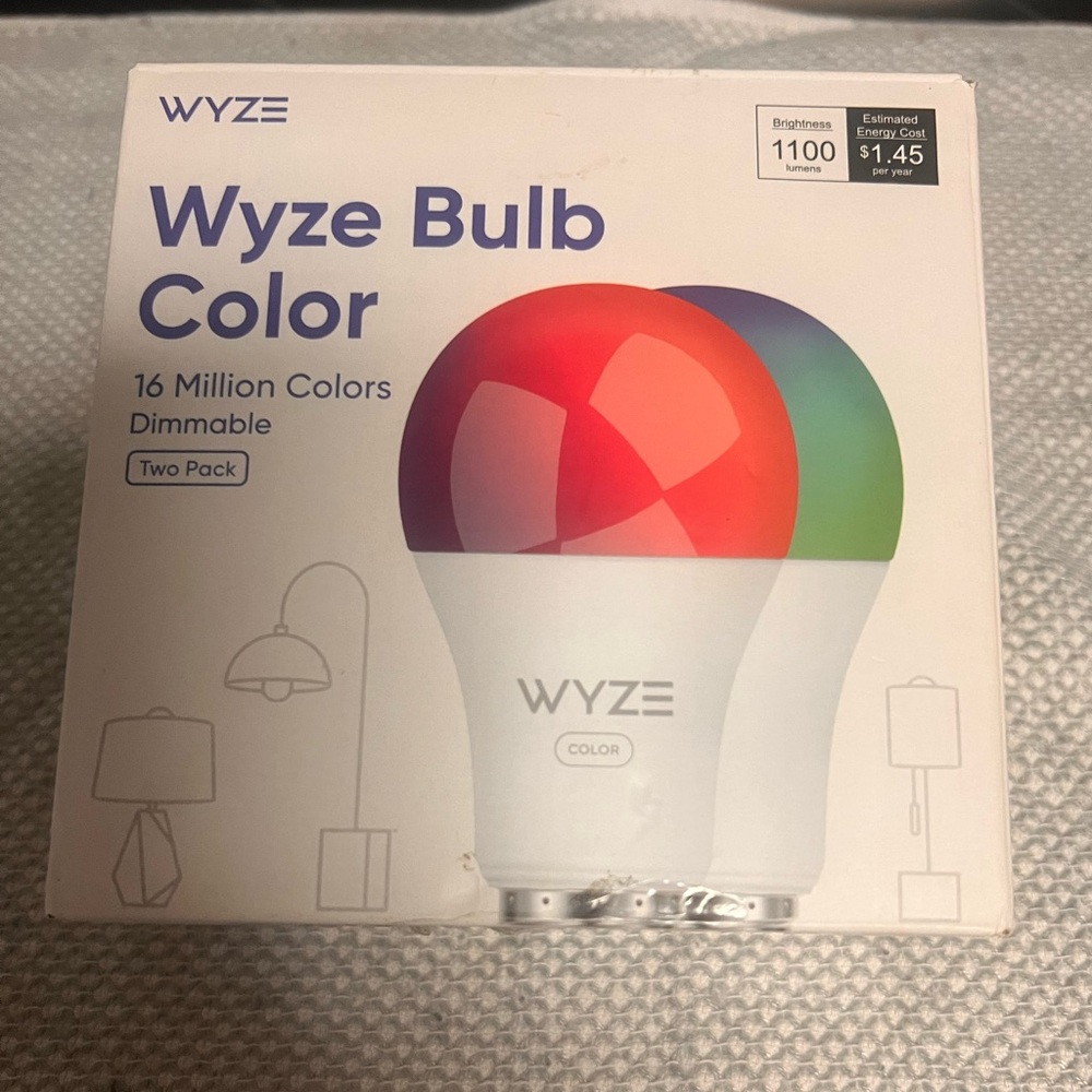 Wyze Color Bulb, 2 pack